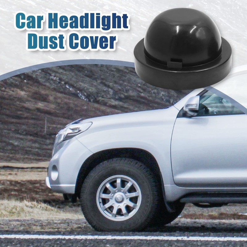 sourcing map Pack of 2 110 mm Rubber Waterproof Car