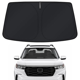 Windshield Sun Shade for Honda Pilot 2016-2025 - Sunshade Compatible with Honda Pilot Foldable Front Window Sunshade Sun Visor Protector Block UV Rays Keep Your Car Cooler Car Accessories