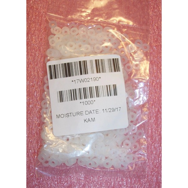 ESSENTRA COMPONENTS QTY (1000) 17W02190 ESSENTRA NYLON FLAT WASHER M2