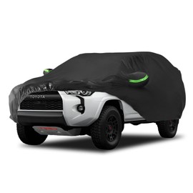 Proadsy 2024 Upgrade Car Cover Compatible with 4Runner 2010-2024 Windproof All Weather Waterproof Sun Rain UV Dust Snow Protection Outdoor Covers