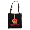 Connecticut State Fair Caramel Apple Candy County Fair Tote Bag