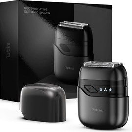 Mini Electric Razor, Electric Shaver for Men,Upgraded Foil Shaver with 3 Blade Heads IPX7 Waterproof Wet/DryUSB Rechargeable LED Display