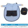 Pet Mail Carrier Costume Soft Funny Costumes Pet Suit with