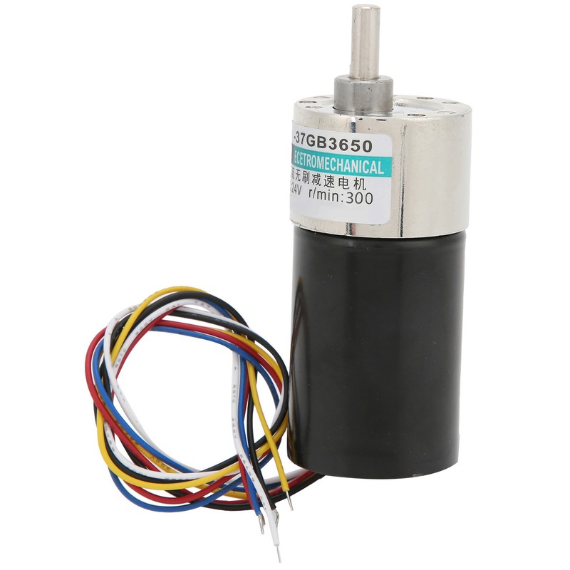 Brushless Motor Mini Speed Reducer with Bracket DC24V for CNC