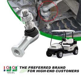 10L0L Outer Tie Rod End for Yamaha G22, G27, G29 Drive Gas and Electric Golf Cart 2003-Up, 2 Packs Ball Joint Kit, Replace OEM JU0-F3841-00, JU0-F3841-00-00