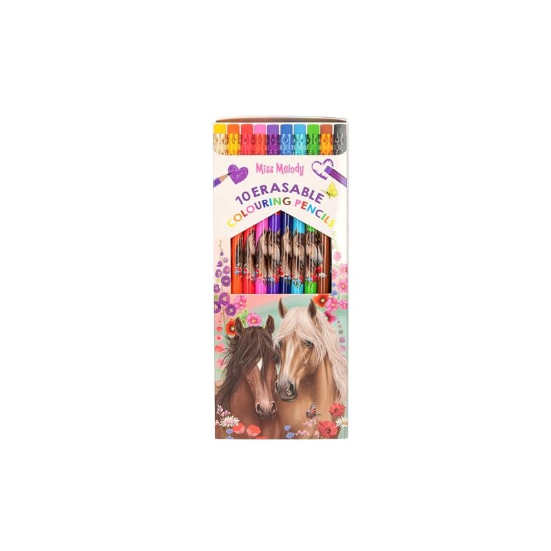 Depesche Miss Melody 13369 Colouring Pencils Set with 10 Colours
