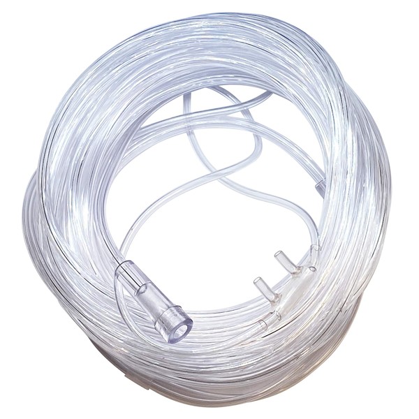 1-Pack Westmed #0195 Adult Comfort Plus Cannula with 25' Kink Resistant Tubing