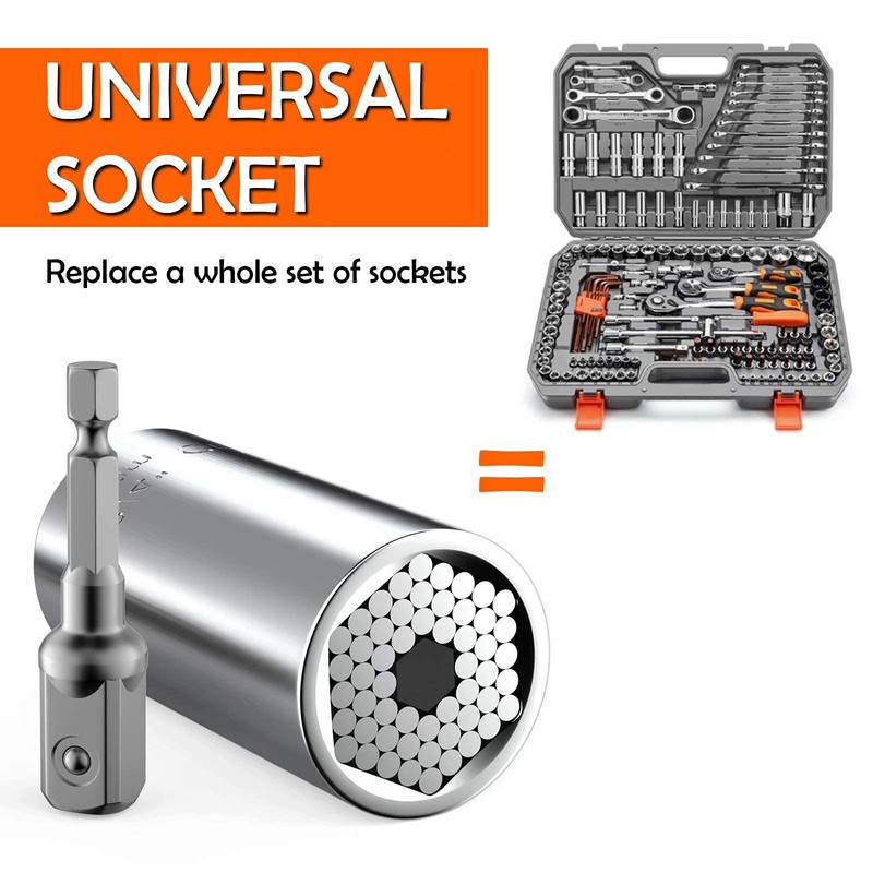 Mens Gifts for Him Boyfriend Husband, Super Universal Socket Tool