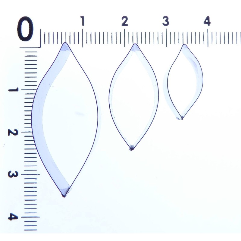 Periwinkle Leaf Cutter Set Sugarcraft Cutter - Stainless Steel