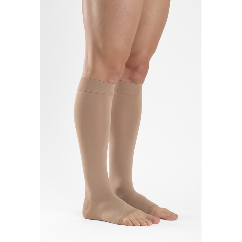 Relaxsan M2150A (Beige, Size 3) Medical Knee High Socks Graduated