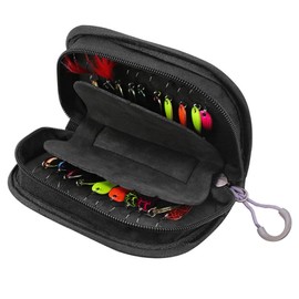 20pcs Fishing Spoons Lures Metal Baits Set for Casting Spinner Fishing Bait with Storage Bag Case