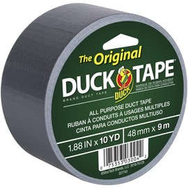 The Original Duck Tape Brand 761288 Duct Tape, 1-Pack 1.88 Inch x 10 Yard Silver