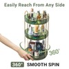 Asayuee 360 Rotating Perfume Organizer,3 Tier Large Capacity Make Up