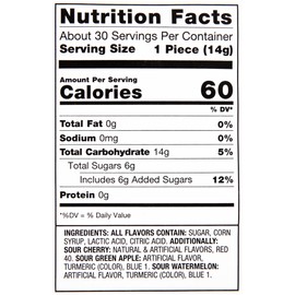 Ring Pop Sour Candy Lollipops, 30 Ct Bulk Individually Wrapped in Assorted Fruity Sour Flavors, Full Size, Fun Hard Candy For Birthday, Party Favors, Bachelorette Parties & Gifts For Kids