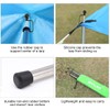 Tarp Poles Adjustable Heavy Duty 90 in Camping Tent Poles
