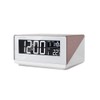 K Corporation Rose Gold QA-02RG Table Clock, 6.2 x 4.2