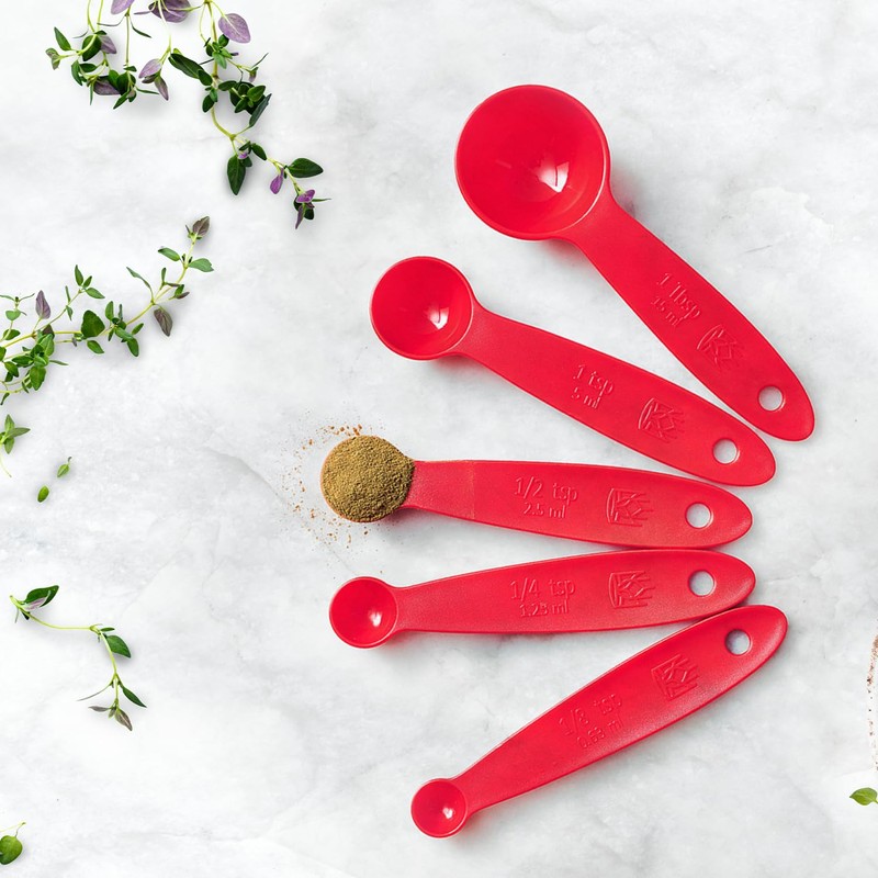 King Arthur Baking Company Lightweight Measuring Spoons, BPA- And PFAS-Free,