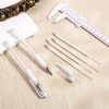 Bewudy Eyebrow Microblading Marker Pen, 2 Pcs Brow Mapping Pens