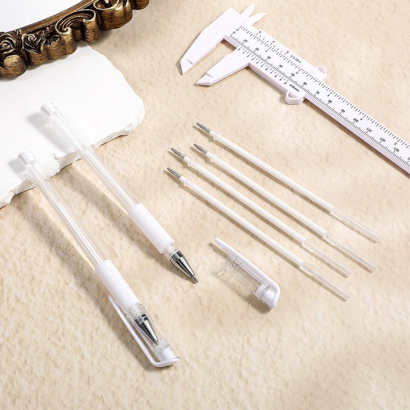 Bewudy Eyebrow Microblading Marker Pen, 2 Pcs Brow Mapping Pens