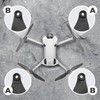 DERAY Propeller for DJI Mini 4 Pro Drone, TPU Rubber