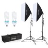 Skytex Softbox Lighting Kit 2Pack, 20x28in Soft Box | 135W