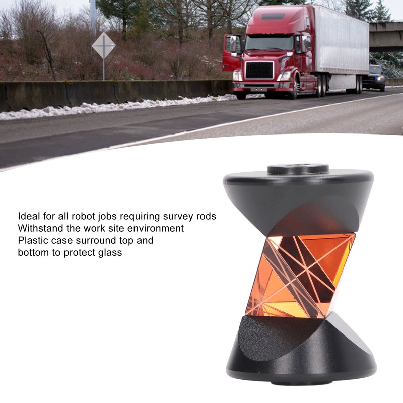 360 Degree Mini Prism Red Film Universal Reflector for Leica