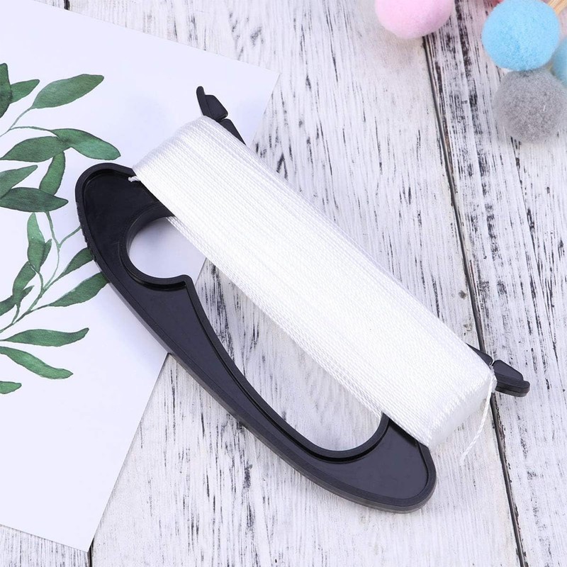 Siliget 100m Flying Kite Line, Kite String with Black Winder