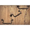 Universal Hardware Vintage Cabinet Brass Handle Drawer Drop Swan Neck