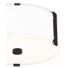 DSI Lighting Bronze LED Semi-flush Mount ~NIB 13.8” Wide X