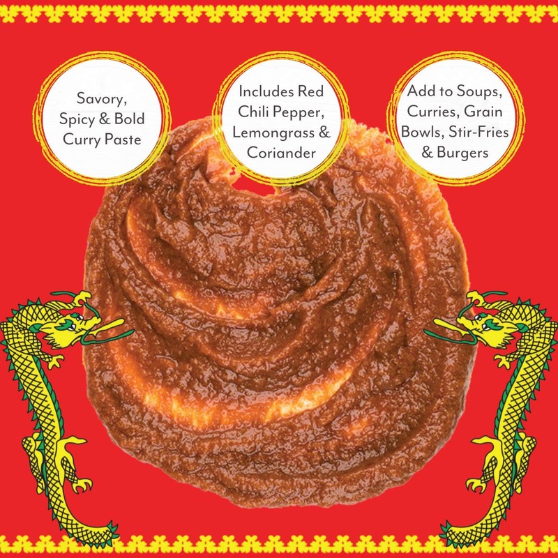 curry Roland Foods Red curry Paste, No MSG, Specialty Imported