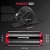 BDFHYK Inline Fuel Filter 100 Micron with 6AN 8AN 10AN