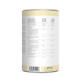 Harvest Republic Organic Bio Slim Food Vanille 420g, Eiweiss aus Bio Molkenprotein, Ballaststoffe aus Bio Gummi Arabicum, natürlich und ohne Zusatzstoffe (Vanille)