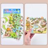 4Pcs 3D Fun Mini House Stickers with Tweezers Make Your