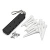 ProActive Sports Golf Tee Holder with Ball Markers and 12