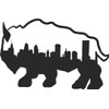 hBARSCI Buffalo & City Skyline Vinyl Decal - 11 Inches
