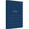 Top-2000 Index Notebook A5 96 Sheets Squared A-Z Blue Notebook