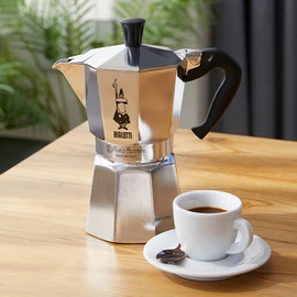 Bialetti Moka Pot New Brica Induction New Venus Collection, 08. New Moka Induction Black 2 cups / 비알레띠 모카포트 뉴브리카 인덕션 뉴비너스 모음, 08.뉴모카 인덕션 블랙 2컵