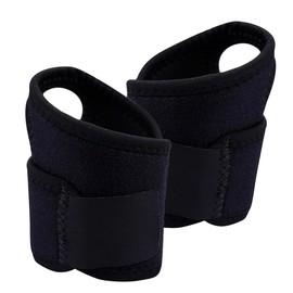 FRCOLOR 2pcs Protective Wrist Brace for Weightlifting Sports Comfortable Gym Strap for Wrist Stabilization Suitable for Basketball Tennis and More Left Right