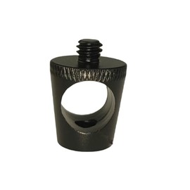 CS PRIORITY Aluminum Alloy D40mm D70mm Base Rod for Camping Desktop Light Stand Stable Outdoor Lantern Support Holder Lamp Pole Bracket DIY Kit (12mm 1 4 Screw Black)