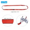 PATIKIL 2 Pack 47" Nylon Climbing Sling Strong Webbing Strap