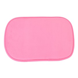 HEROFFIX Car Center Console Cover Car Armrest Cover 12.01"x7.87"x0.39" Pink Plush