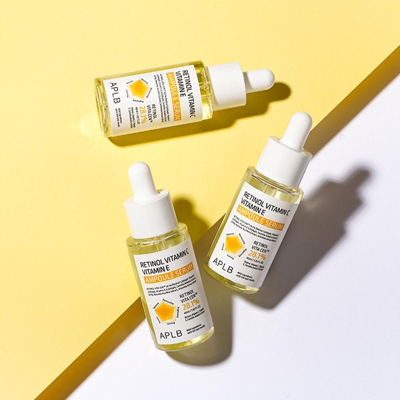 APLB Retinol Vitamin C Vitamin E Ampoule Serum 40ml -