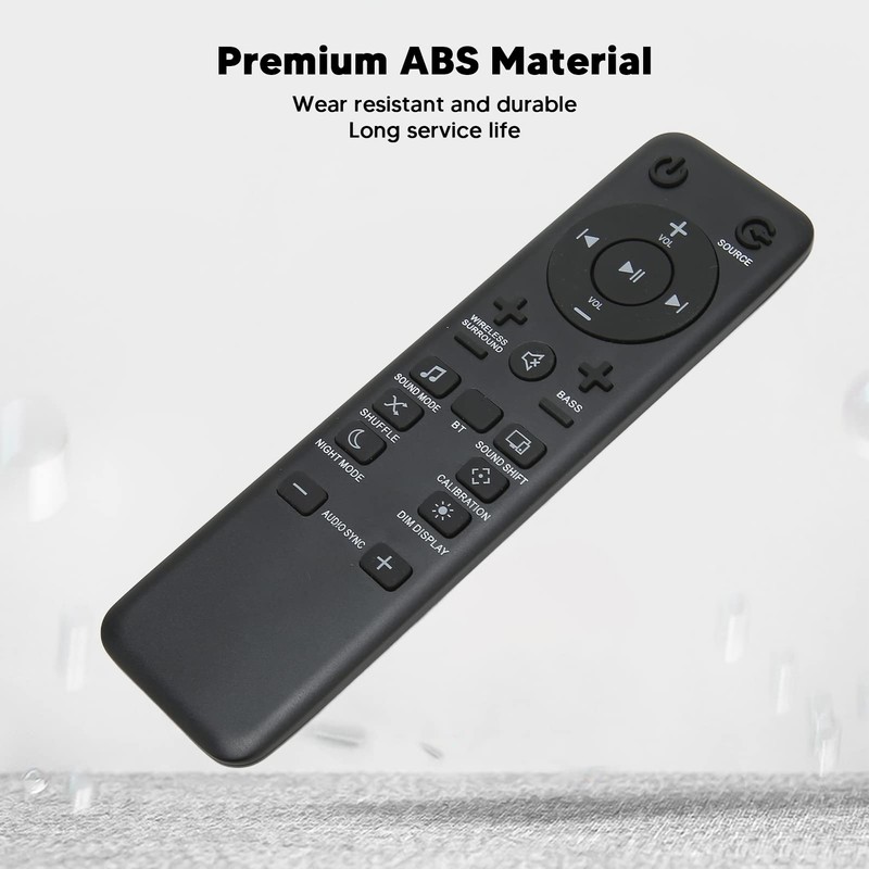 Remote Control for Soundbar, Speaker Remote Control Replacement for BAR