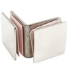Di Vapor 90 Degree Stainless Steel Glass to Glass Corner