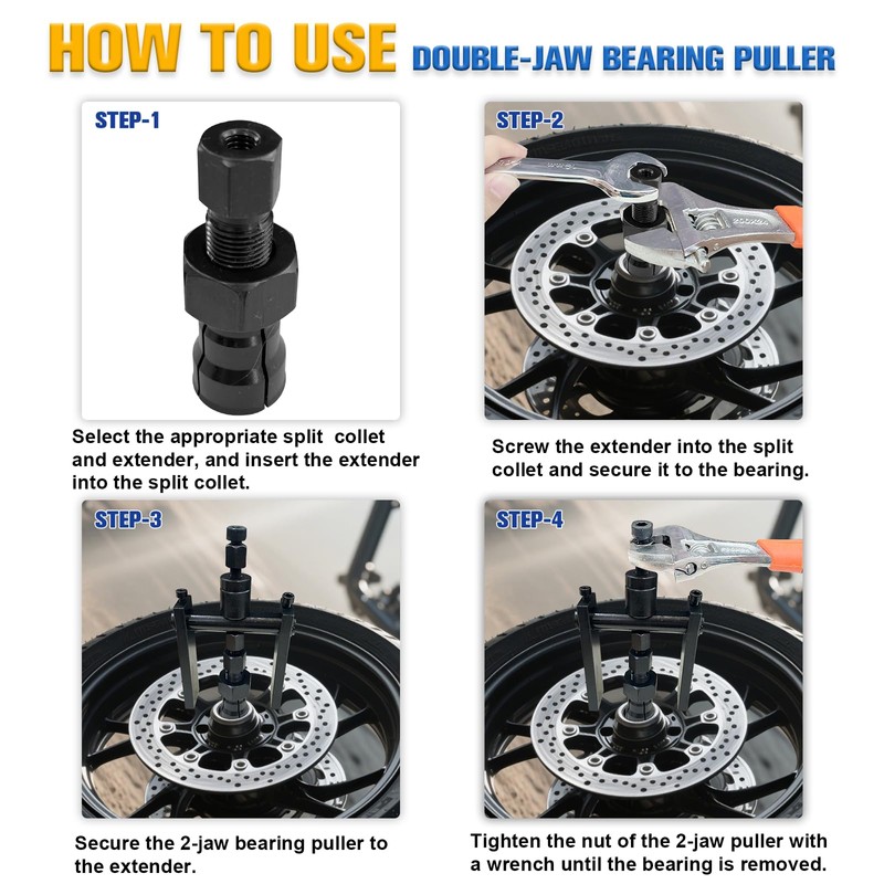 YATOINTO 12Pcs Blind Hole Bearing Puller Kit, Pilot Internal Bearing