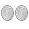 2PCS Lawn Trimmer Blade Head Alloy Steel 10in Accurate Cutting