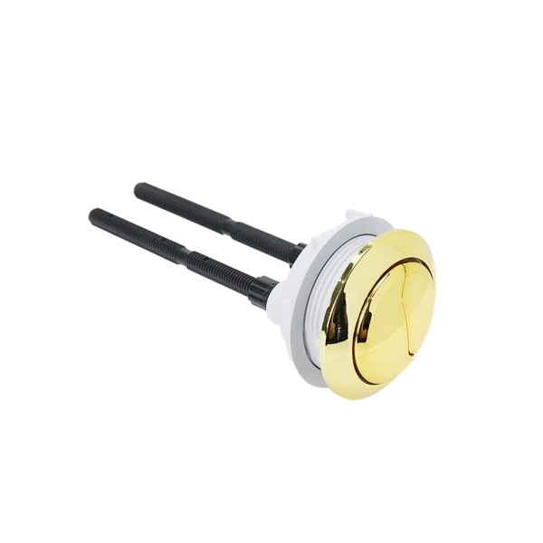 Woogim 1PCS Gold Toilet Tank Button 48mm Dual Flush Toilet