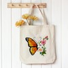 Louise Maelys Canvas Tote Bag Embroidery Kit for Beginners,Cross Stitch