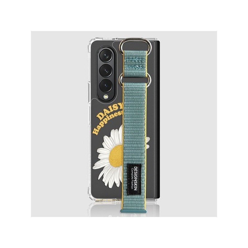 Design Skin (신세계김해점)( 갤럭시 Z폴드4 ) 피닉스 프로 스포티스트랩-체커보드/블랙 ITM23404