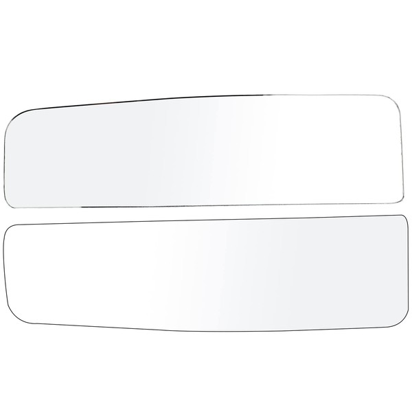 SCITOO Lower Convex Towing Mirror Glass Replacement with Left Driver